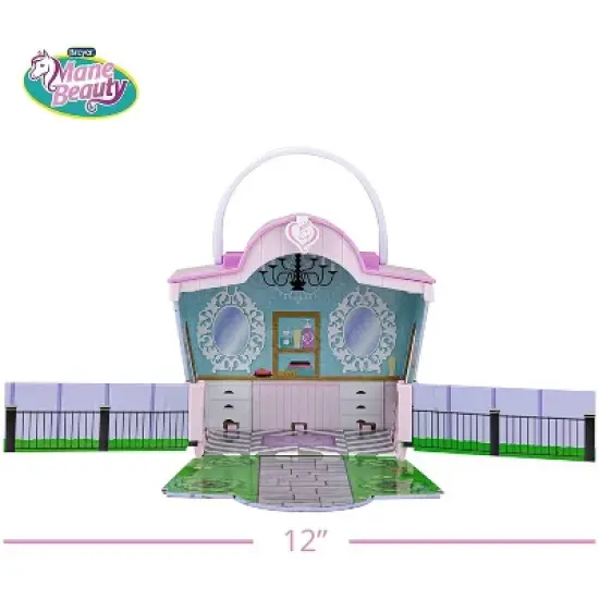 Breyer Animal Creations Breyer Li'l Beauties Fashion Horse Playset | Shimmer's Grooming Salon image {2}