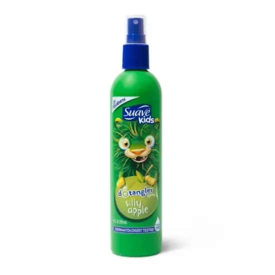 Suave Kids Detangler Spray For Tear-Free Styling Silly Apple - 10 fl oz image {1}