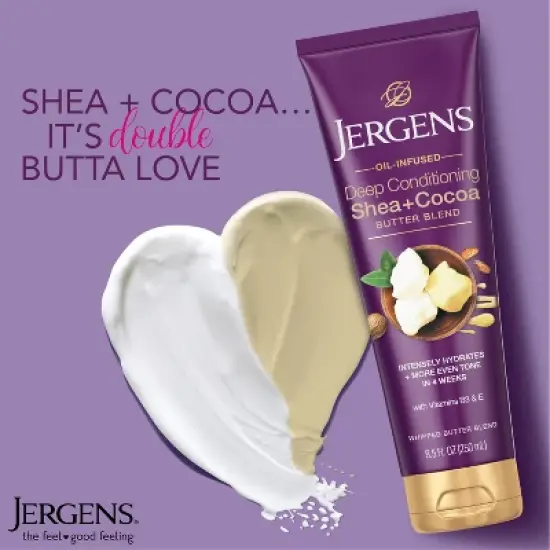 Jergens Shea and Cocoa Body Butter Scented - 8.5 fl oz image {4}