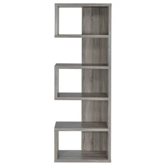 Joey 5 Shelf Bookcase Salvaged - Coaster image {7}