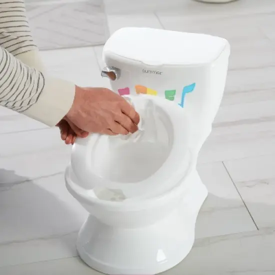 Summer Infant My Size Potty Lights and Songs with Transition Ring - White image {9}