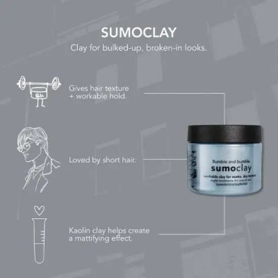 Bumble and Bumble Sumoclay - 1.5oz - Ulta Beauty image {2}