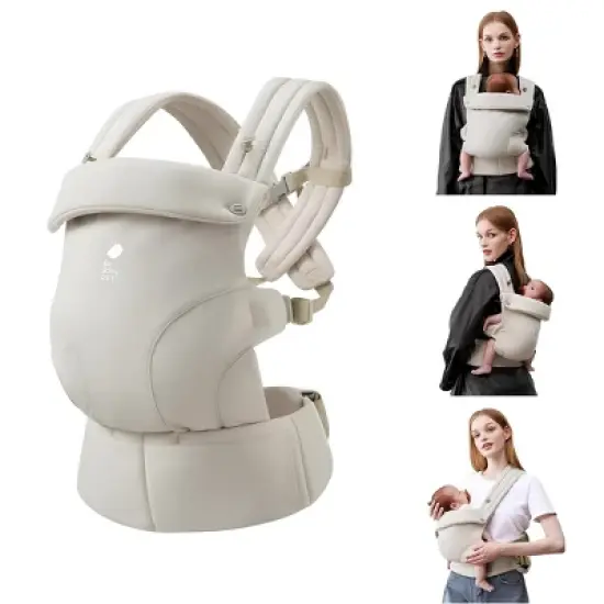 Bc Babycare Baby Carrier for Newborn to Toddler Ergonomic Breathable Baby Wraps image {8}