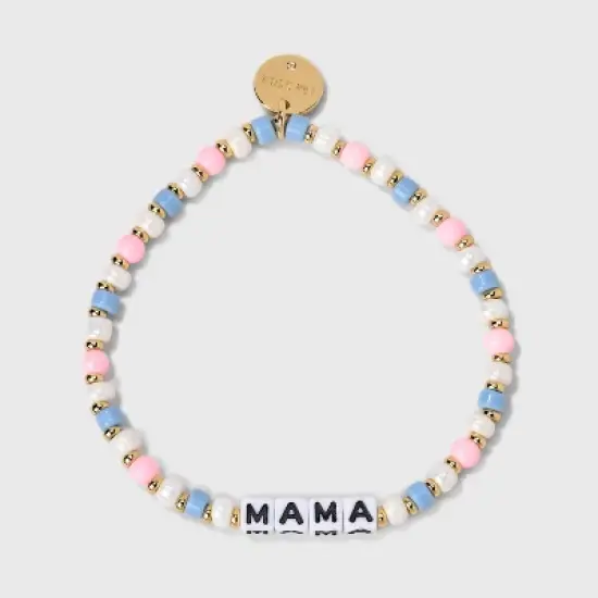 Little Words Project Mama Bracelet - Pink/Blue image {2}