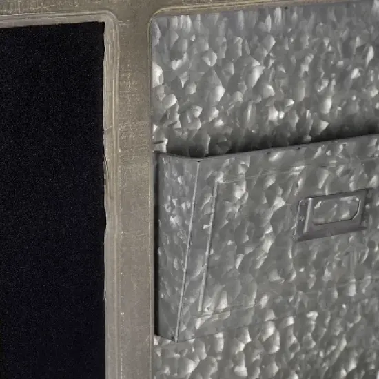 28" x 25" Idamae Multi Function Wall Art Set Gray - Kate & Laurel All Things Decor image {2}