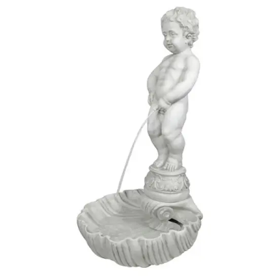 Design Toscano The Peeing Boy of Brussels Sculptural Fountain image {5}