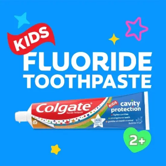 Colgate Kids' Cavity Protection Fluroide Toothpaste - Bubble Fruit - 4.6oz image {2}