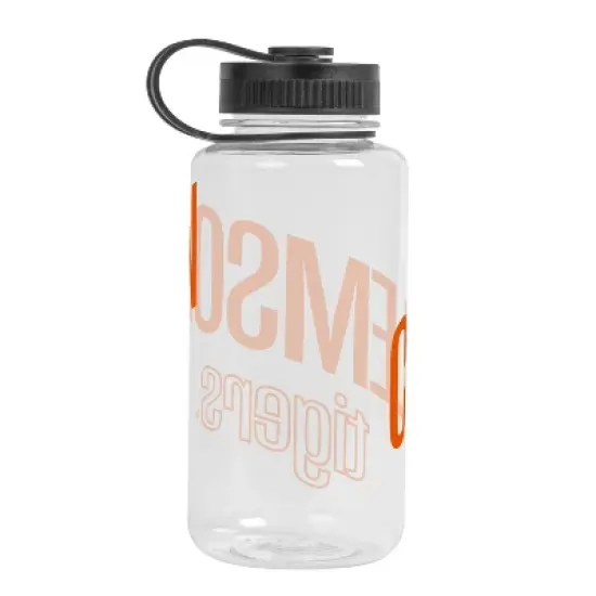 NCAA Clemson Tigers Portable Drinkware - 38oz: Plastic Water Bottle, Multicolor image {2}