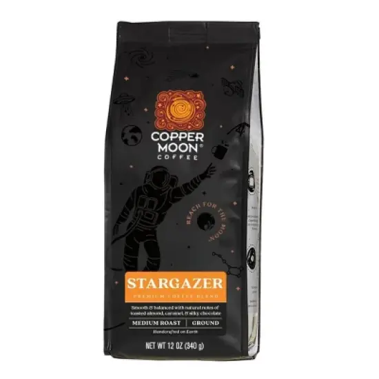 Copper Moon Stargazer Blend Medium Roast Ground Coffee - 12oz image {7}