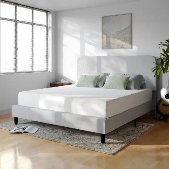 Emma and Oliver 3-Layer Memory Foam Mattress in a Box with Green Tea Infusion, Cooling Gel, CertiPUR-US Certified Foam and Washable Cover image {12}