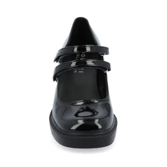 Journee Collection Womens Shasta Tru Comfort Foam Mid Heel Square Toe Pumps image {5}