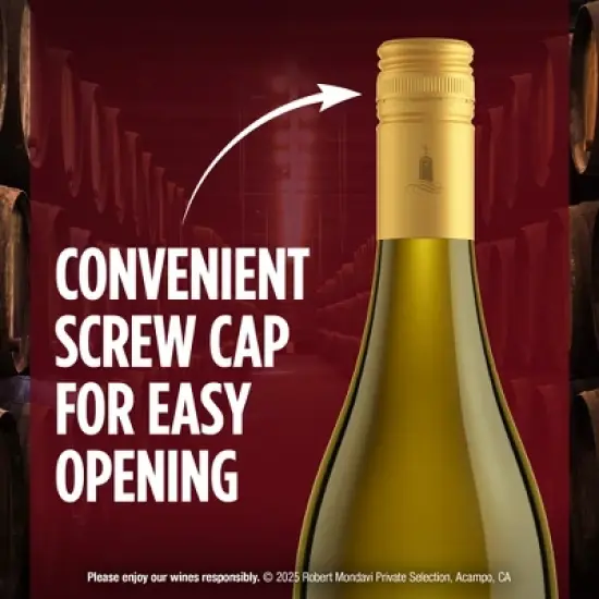 Robert Mondavi Private Selection Chardonnay White Wine - 750ml Bottle image {2}
