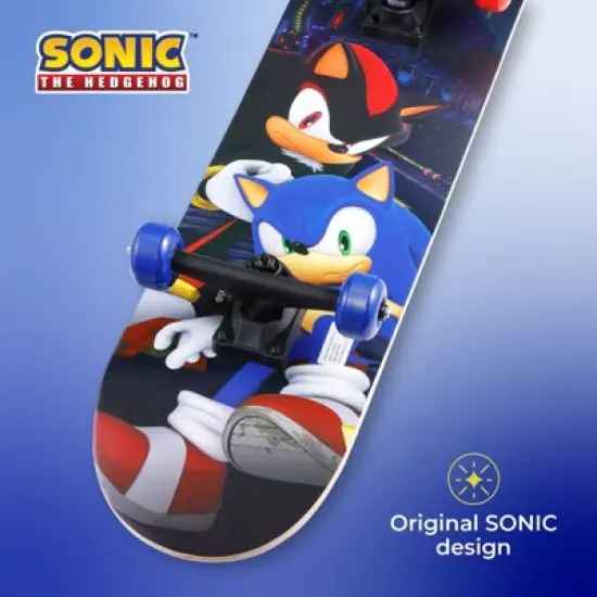 Sonic the Hedgehog 31" Licensed Skateboard - Sonic vs Shadow image {4}