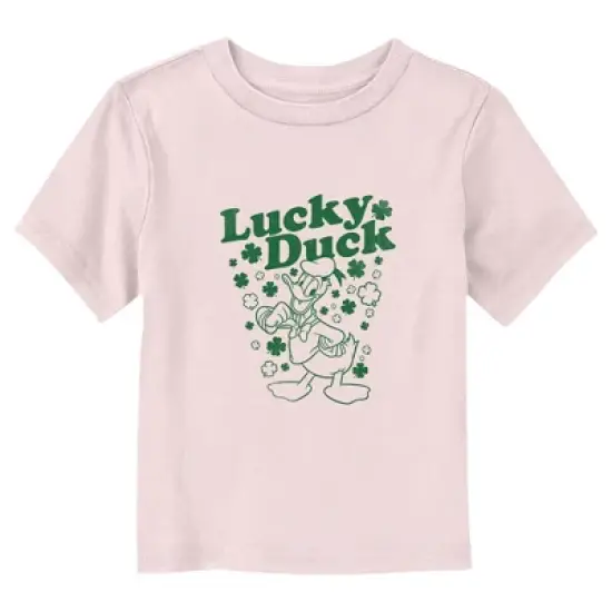 Toddler's Mickey & Friends Donald Lucky Duck T-Shirt image {3}