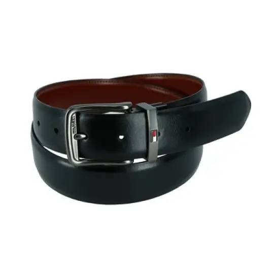 Tommy Hilfiger Men's Stretch Leather Reversible Belt image {3}