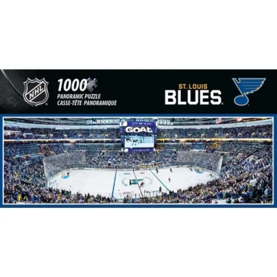 MasterPieces Sports Panoramic Puzzle - NHL St. Louis Blues Center View image {1}