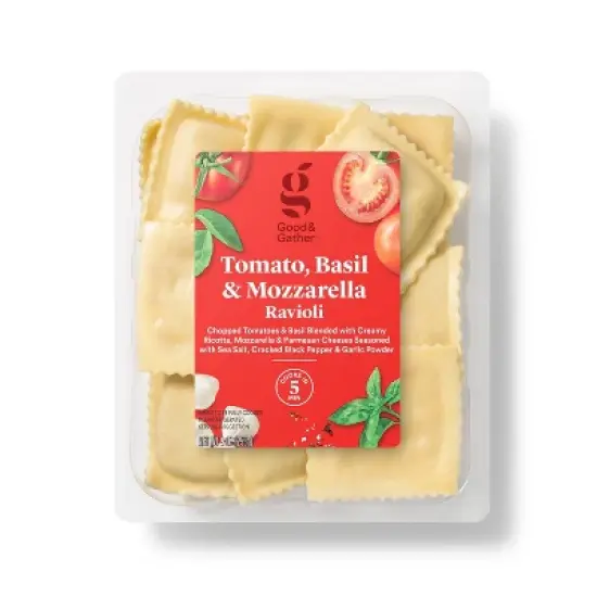 Tomato, Basil & Mozzarella Ravioli - 9oz - Good & Gather&trade; image {3}