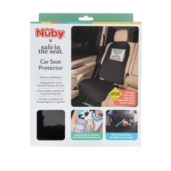 Nuby x Safe in the Seat Car Seat Protector image {9}