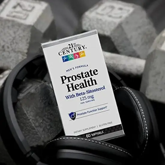 21St Century Prostate Health With Beta-Sitosterol (125Mg) Softgels 60Ct image {1}