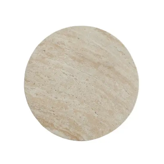 Christopher Knight Home Larrick Outdoor Concrete Side Table image {4}