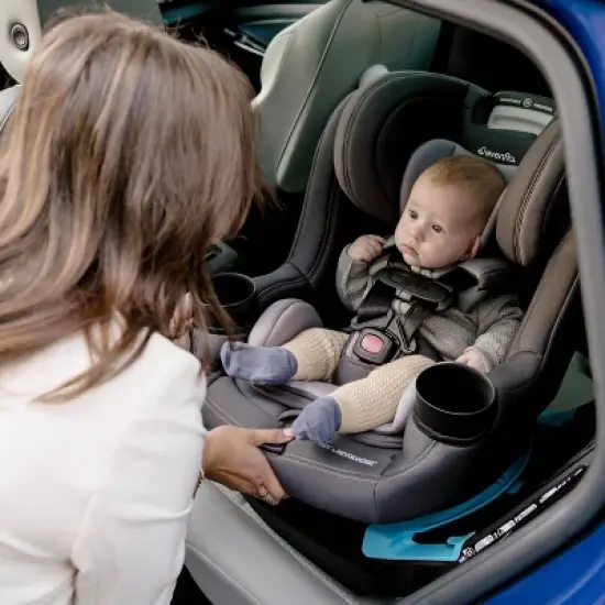 Evenflo REO by Revolve360 Rotating Convertible Car Seat with Quick Clean Cover - Danvers image {26}