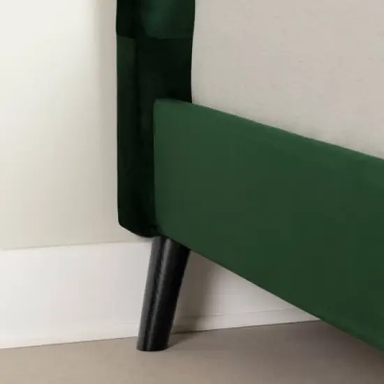 Queen Maliza Upholstered Complete Platform Bed - South Shore image {8}