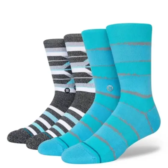 STANCE x WADE Men's Striped Lariet Crew Socks - L image {3}