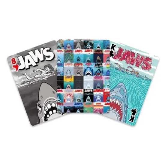 NMR Distribution JAWS Posters Premium VHS Tape Playing Cards image {2}