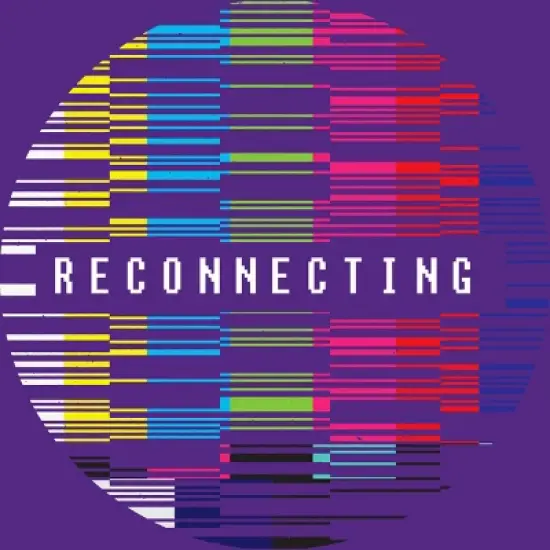 Women's Design By Humans Reconnecting By clingcling Racerback Tank Top image {1}