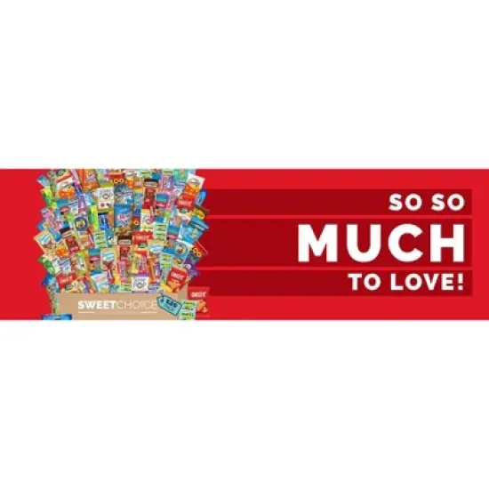 Care Package (120 Count) Variety Snacks Gift Box - College Students, Military, Work or Home - Chips Cookies & Candy! Sweet Choice image {3}