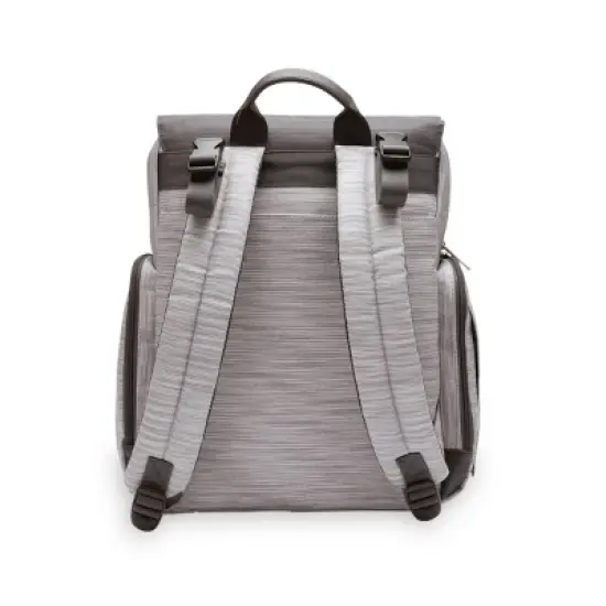 Eddie Bauer Ridgeline Cascade Back Pack Diaper Bag - Gray/Gray Heather image {6}
