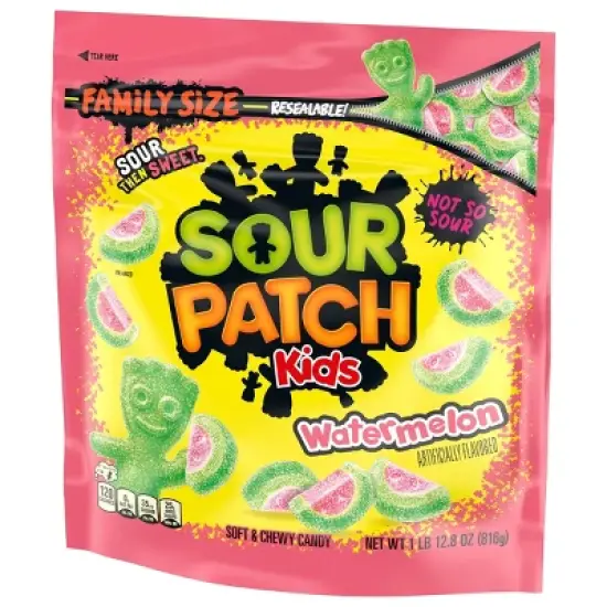 SOUR PATCH KIDS Watermelon Soft & Chewy Candy - 28.8oz image {6}
