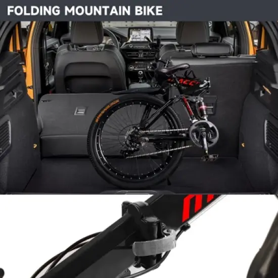 Topteng 27 Speed 26 inches Folding Bike Mountain Bicycle with Cup Holder image {7}