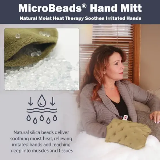 Core Products MicroBeads Moist Heat Therapy Arthritis Mitt image {1}