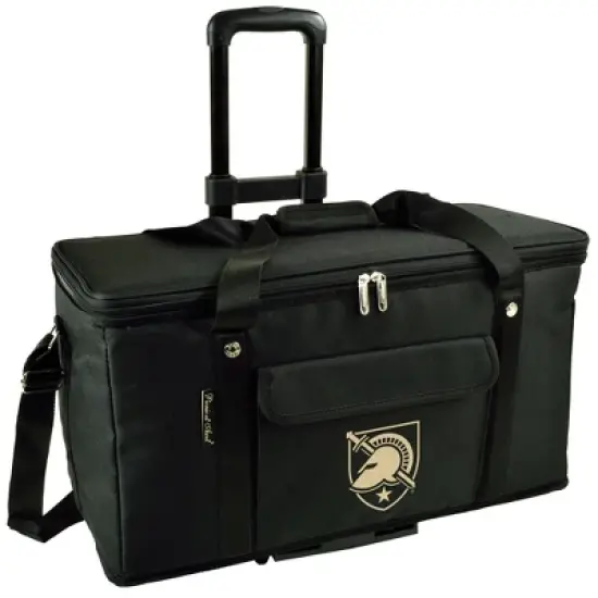 NCAA Army Black Knights Folding Soft Sided  Rolling Cooler -64 Cans image {6}
