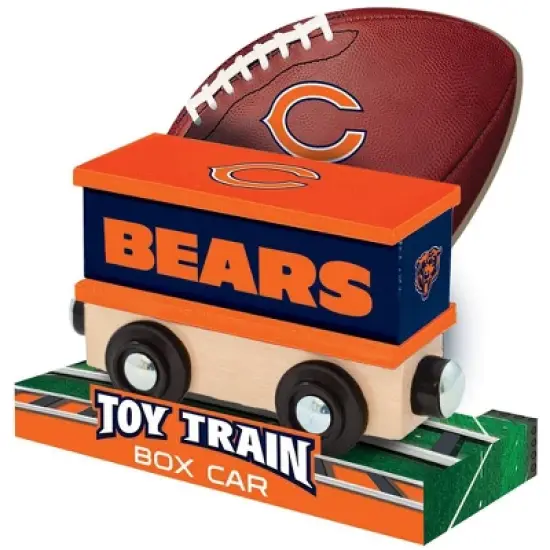 MasterPieces Wood Train Box Car - NFL Chicago Bears image {2}