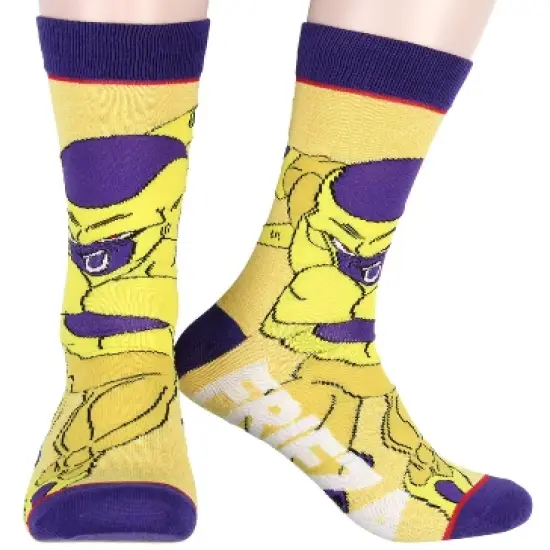 Dragon Ball Z Character Socks Goku Vegeta Frieza 5 Pack Adult Crew Socks Multicoloured image {3}