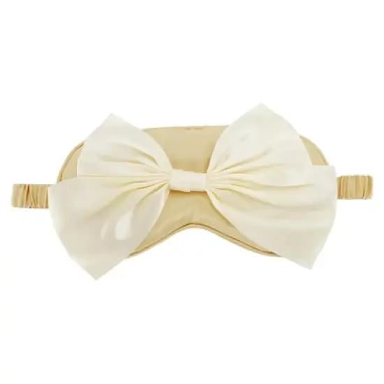 Unique Bargains Breathable Elastic Bow Sleep Mask 1 Pc image {11}