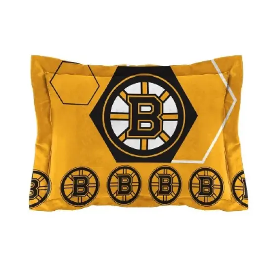 NHL Boston Bruins Hexagon Comforter Set image {2}