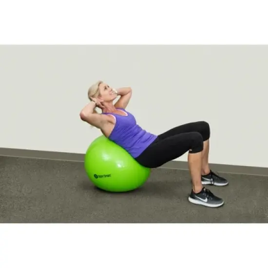 BodySport Slow Release Exercise Ball with Pump, Exercise Equipment for Home, Office, Gym, and Classroom image {4}
