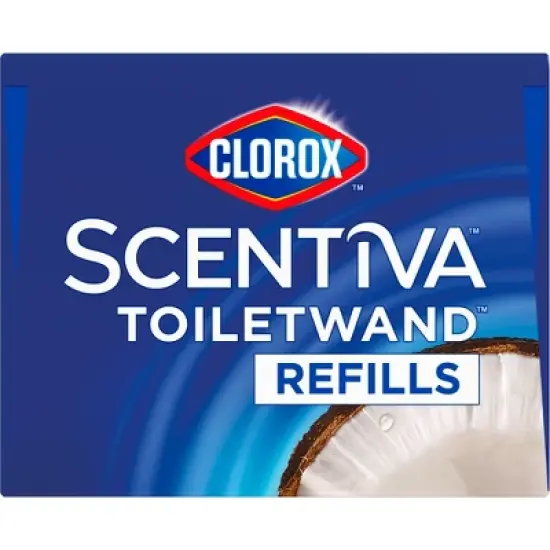 Clorox Scentiva Coconut and Waterlily ToiletWand Pad Cleaner Refills - 10ct image {15}