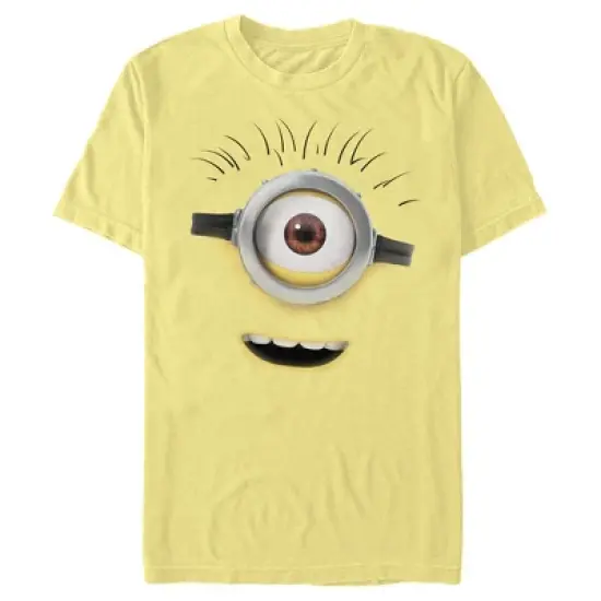 Men's Despicable Me Minions Kevin In Awe Big Face T-Shirt image {2}