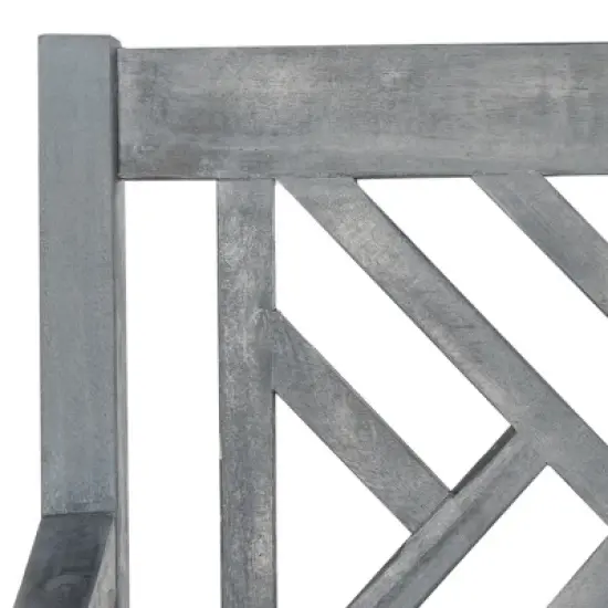 Bradbury 3 Seat Bench - Outdoor - Safavieh image {4}