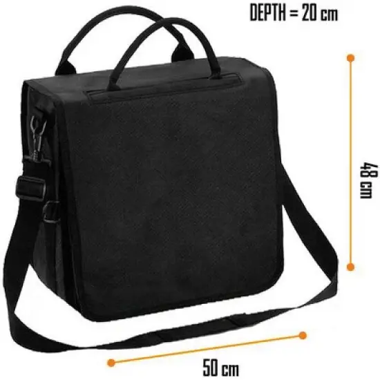 Rocksax - VirginRecords - Vinyl Backpack Record Bag image {3}