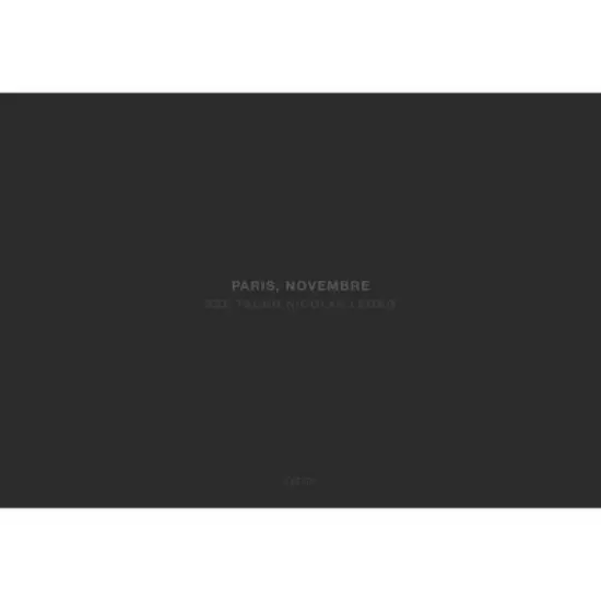 Sze Tsung Nicol&aacute;s Leong: Paris, Novembre - (Hardcover) image {1}