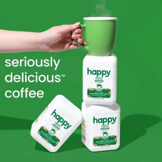 Happy Tate's Chocolate Chip Flavored Medium Roast Ground Coffee - 12oz image {3}