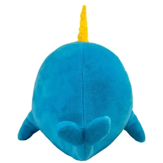 Bleacher Creatures Kuricha 6" Narwhal Sitting Plush - Soft Chibi Inspired Toy image {2}