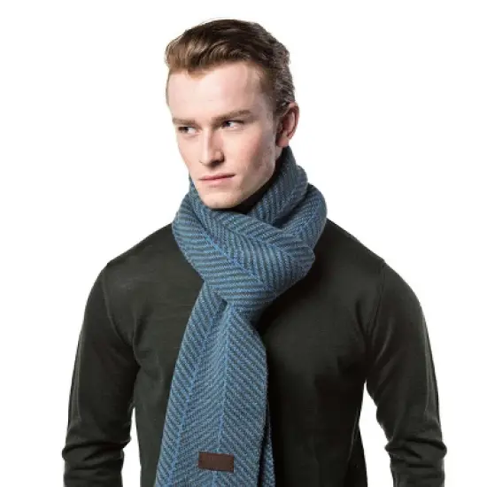 Gallery Seven | Men's Soft Knit Winter Scarf image {10}