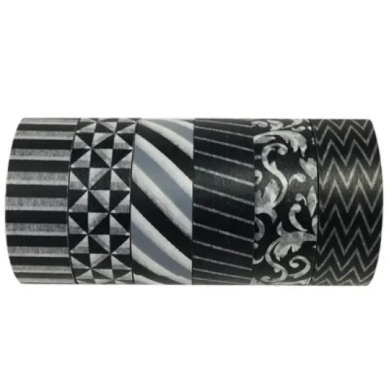 Wrapables Washi Masking Tape Collection, Premium Value Pack image {25}