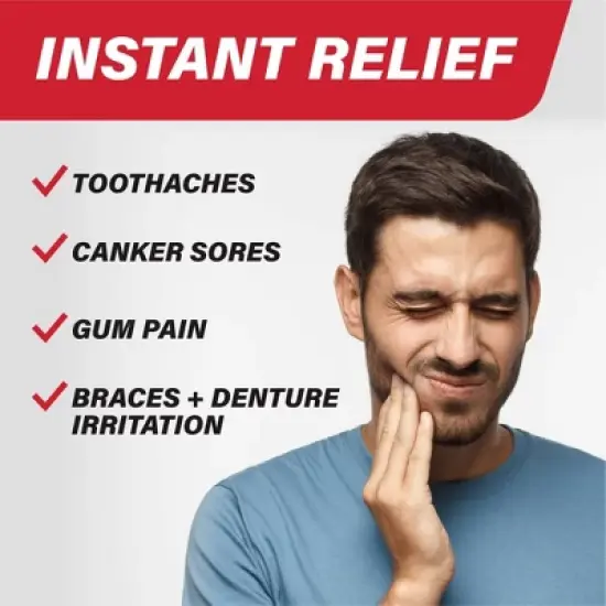 Orajel Tooth & Gum Pain Relief Pen Gel - 0.07oz image {2}